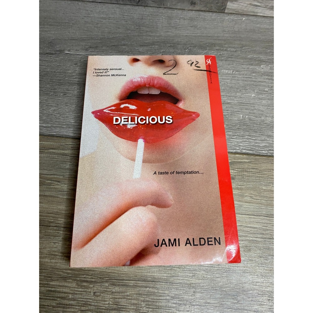 Delicious Jami Alden Aphrodisia Romance Novel Paperback 2006 First Printing